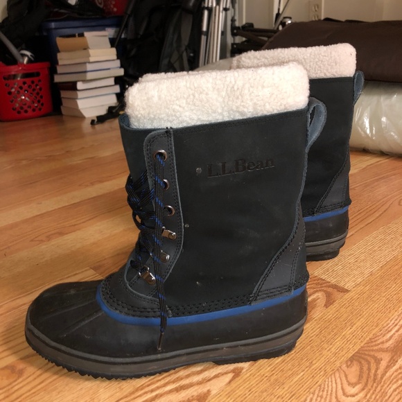 L.L. Bean Fur Trimmed Snow Boots main image 2